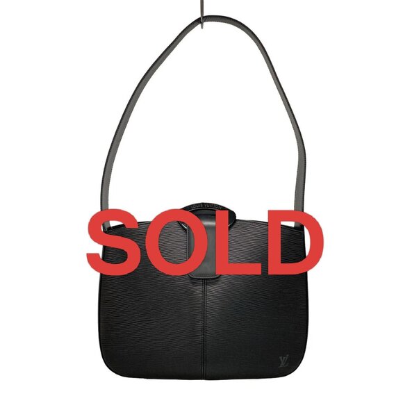 LOUIS VUITTON Reverie Noir Epi Shoulder Bag Leather 519-061625 - Picture 1 of 14